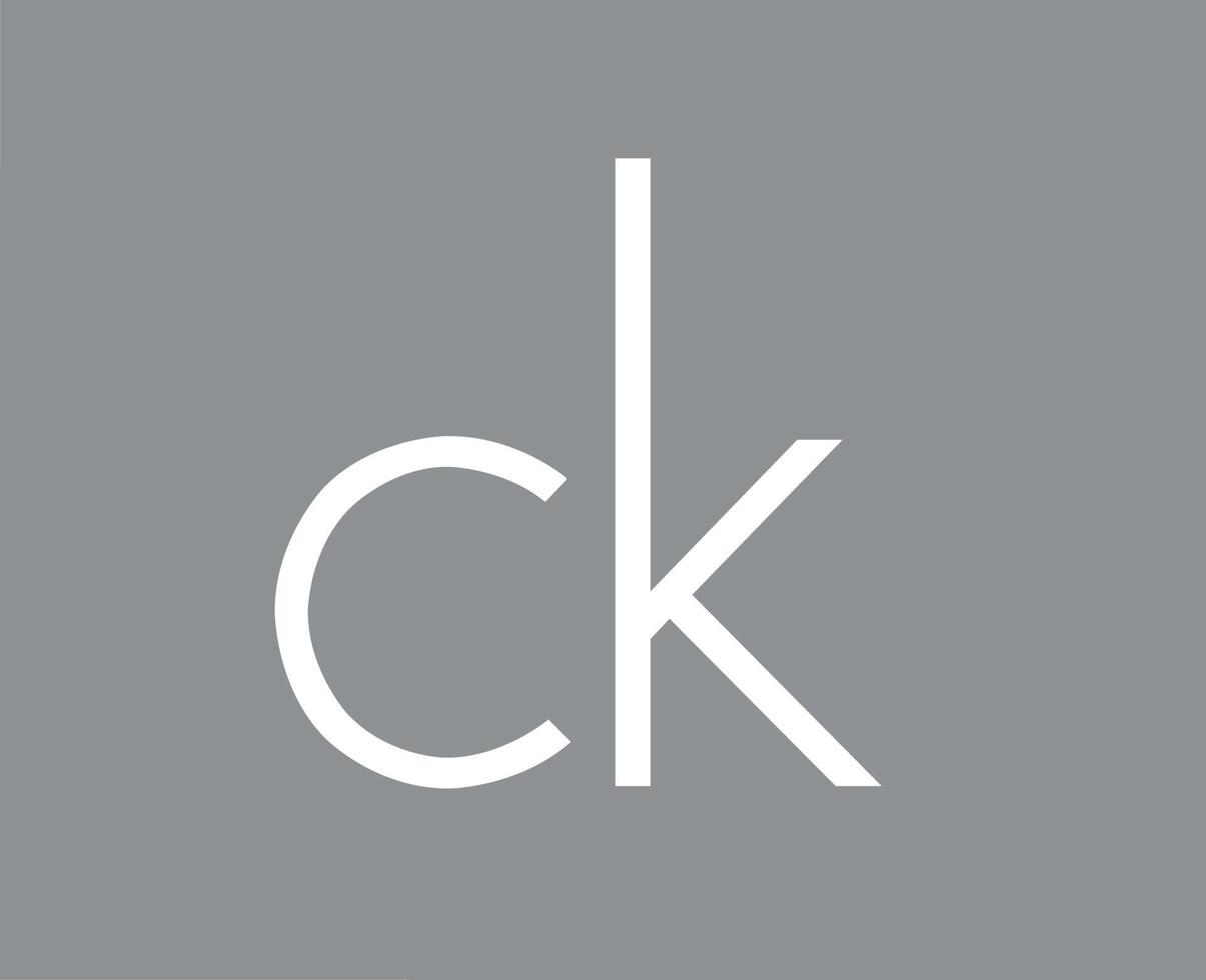 calvin-klein-logo-brand-clothes-symbol-white-design-fashion-illustration-with-gray-background-free-vector